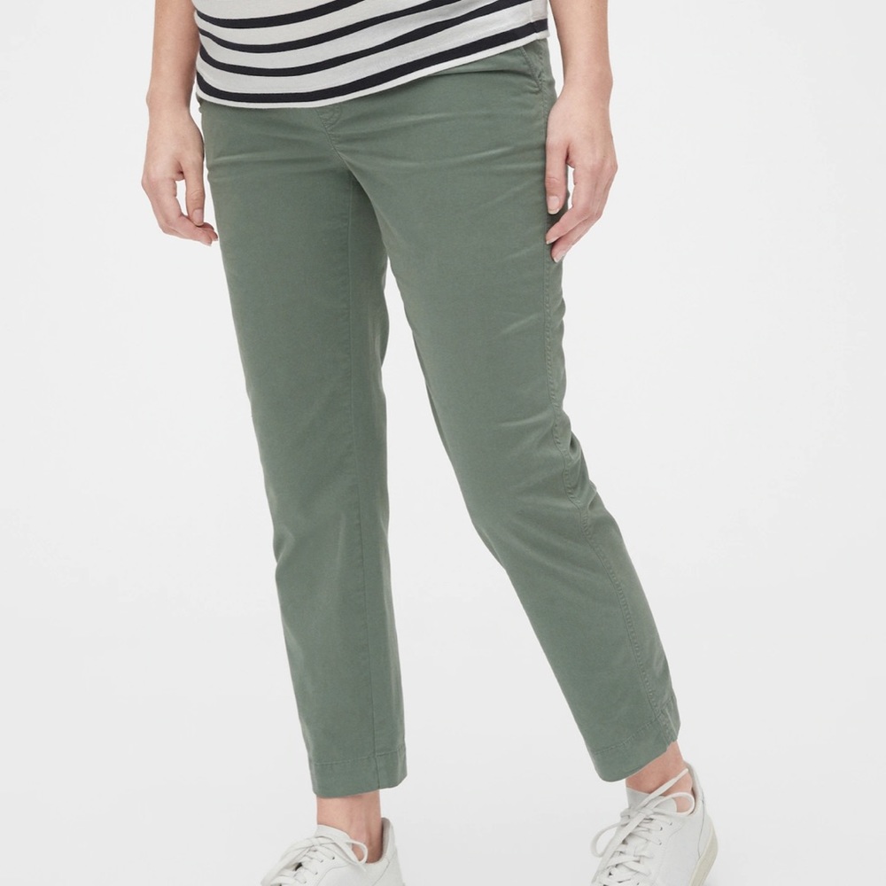 GAP Maternity Straight Khaki